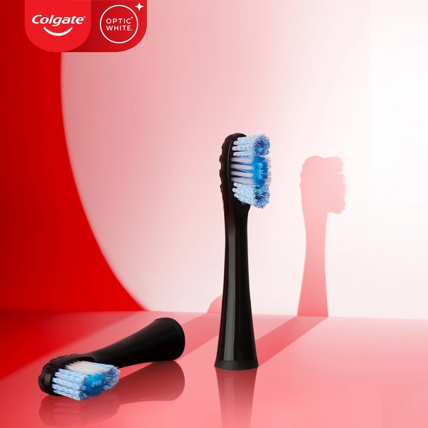 Colgate Optic White Replacement Soft Brush Heads 2 Pack