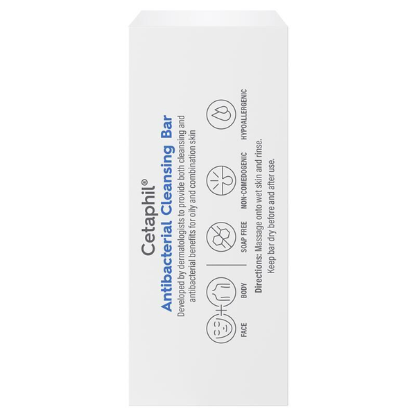 3X Cetaphil Antibacterial Cleansing Bar 127g