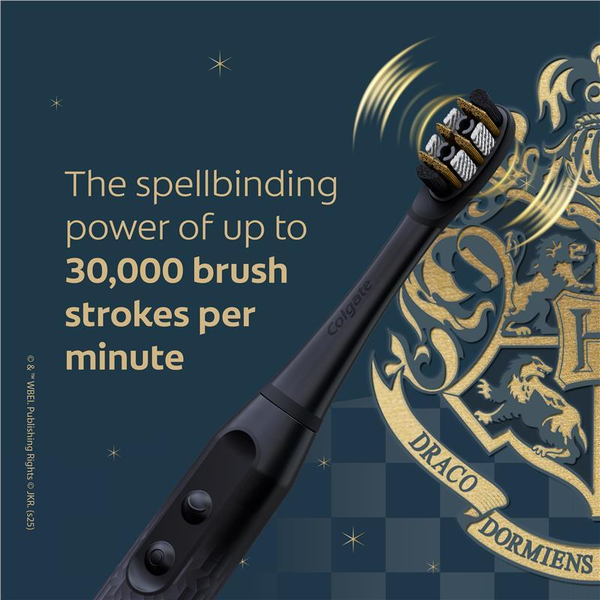 Colgate Adults Harry Potter Soft Powered Toothbrush 1 Pack