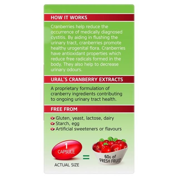 Ural High Strength Cranberry 30 Capsules