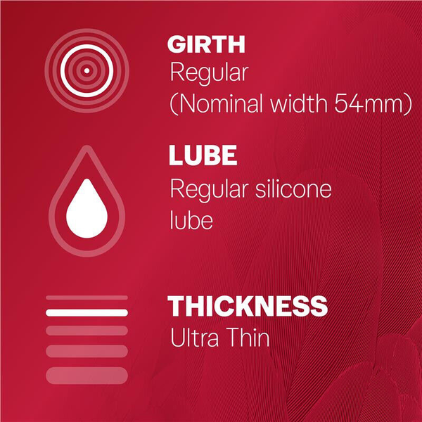Durex Thin Feel Regular Fit 30 Condoms