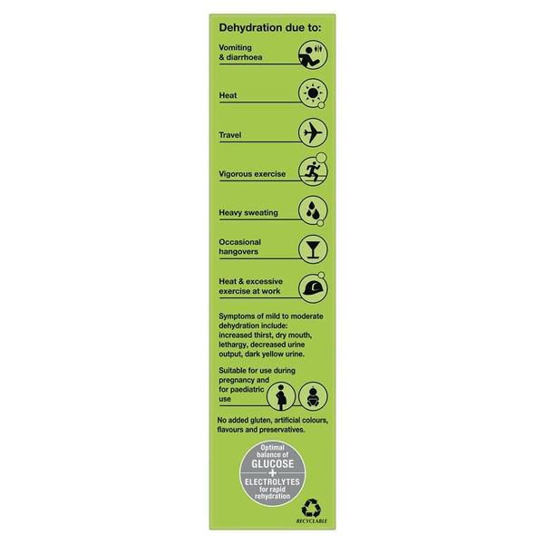 Hydralyte Lemon Lime 20 Effervescent Electrolyte Tablets 