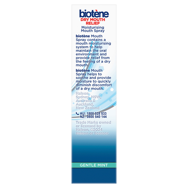 Biotene Dry Mouth Relief Spray Gentle Mint 50ml