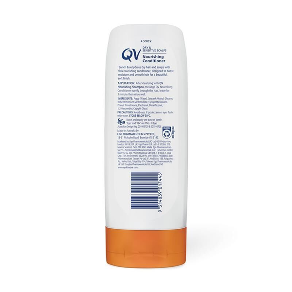 Ego Qv Nourishing Shampoo 250g + Ego Qv Nourishing Conditioner 250g