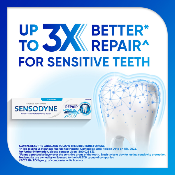Sensodyne Repair And Protect Deep Repair Cool Mint Toothpaste 100g