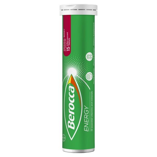 Berocca Energy Original Berry 45 Effervescent Tablets