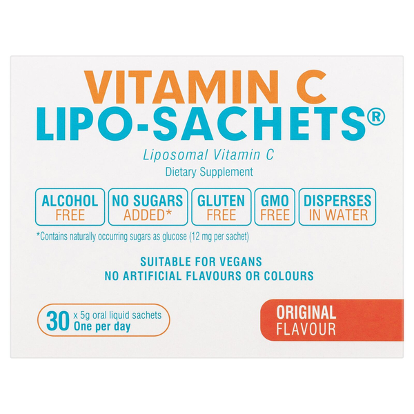 Vitamin C Lipo-Sachets Original Flavour 30 Sachets