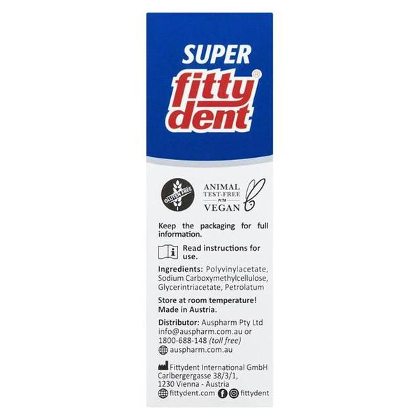 Super Fittydent Waterproof Denture Adhesive Cushions 15 Lowers