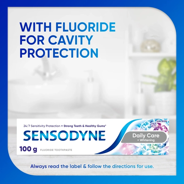 Sensodyne Daily Care + Whitening Toothpaste 100g