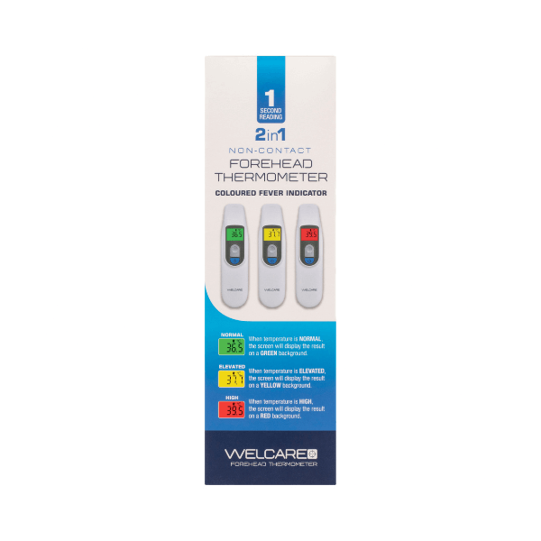Welcare Forehead Thermometer 2 in 1 Temperature Detection WFT200