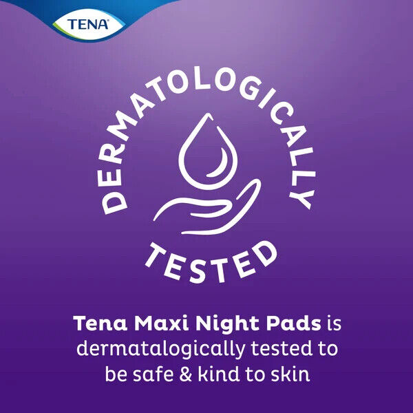Tena Pads Maxi Night Extra Long Length 14 Pads