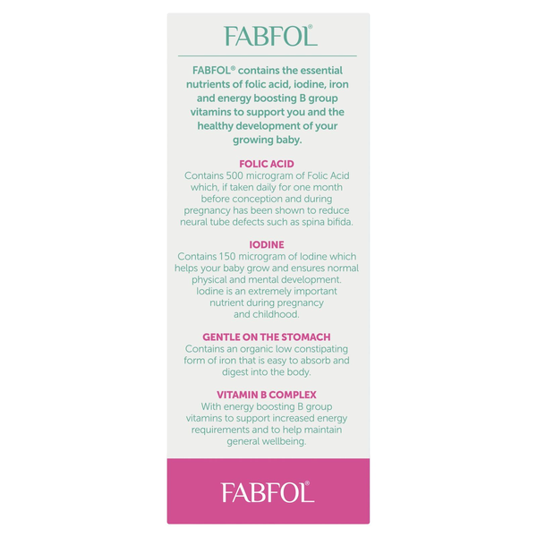 Fabfol Pregnancy 56 Tablets