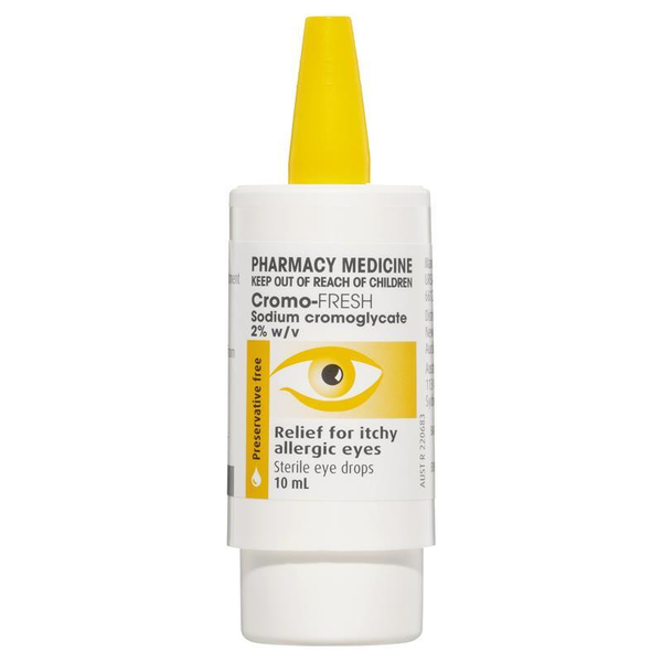 Cromo-Fresh Eye Drops 10ml