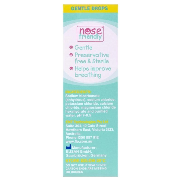 3X Flo Baby Saline Nasal Drops 15ml