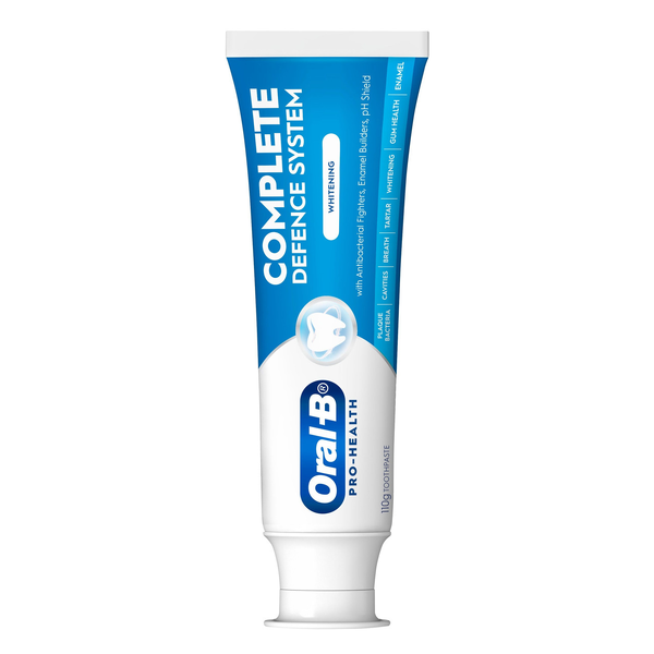 Oral B Pro Health Complete Defence System Whitening Toothpaste 110g