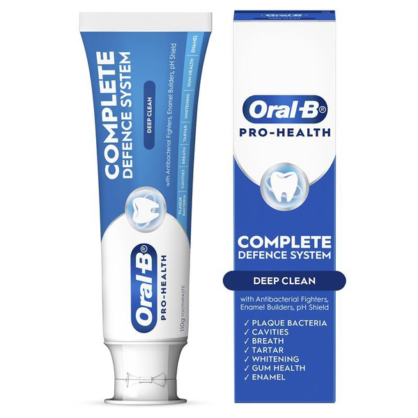 Oral B Pro Health Complete Defence System Deep Clean Toothpaste 110g