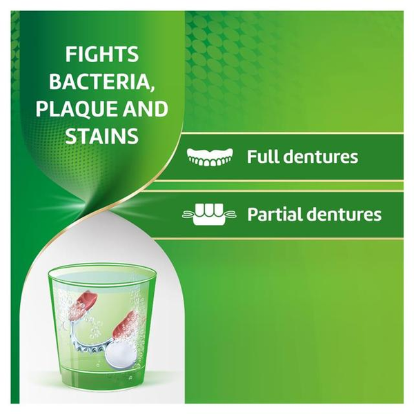 Polident Denture Daily Cleanser Mint Fresh 36 Tablets