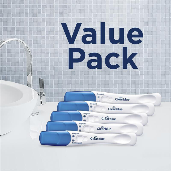 Clearblue Rapid Detection Pregnancy Test - 5 Tests