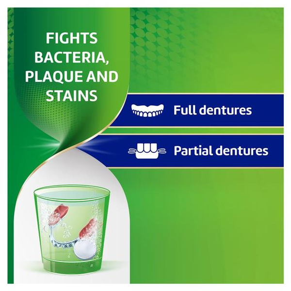 Polident Denture Daily Cleanser Whitening 36 Tablets