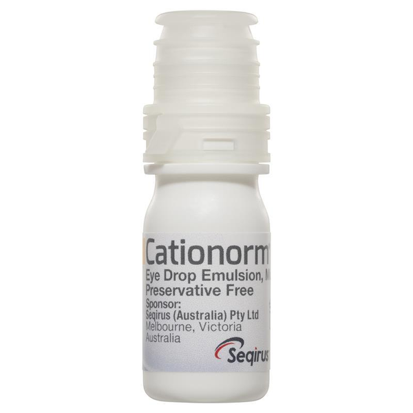 Cationorm Preservative Free Multidose Eye Drop Emulsion 10ml