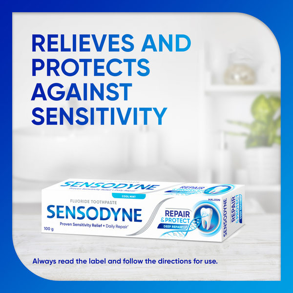Sensodyne Repair And Protect Deep Repair Cool Mint Toothpaste 100g