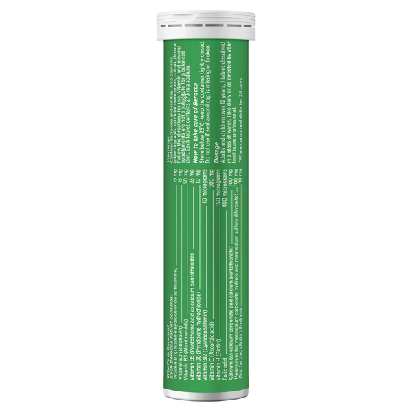 Berocca Energy Mango & Orange 30 Effervescent Tablets