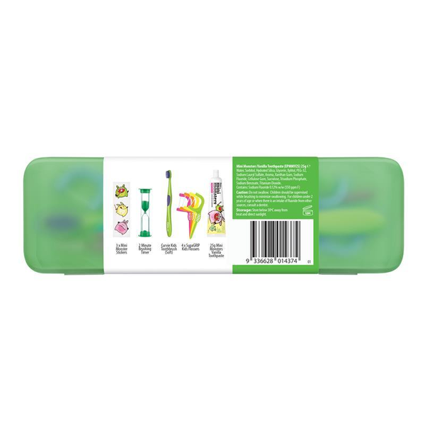 Piksters Mini Monsters Oral Care Kit Assorted