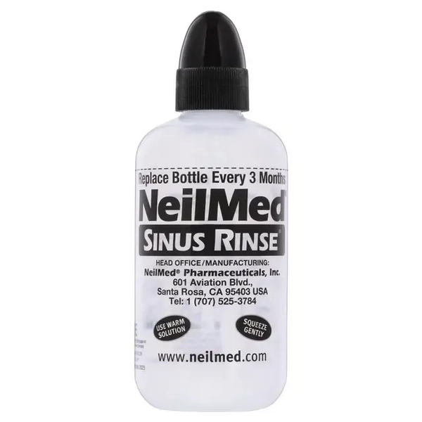 NeilMed Sinus Rinse Starter Kit Bottle + 10 Premixed Sachets