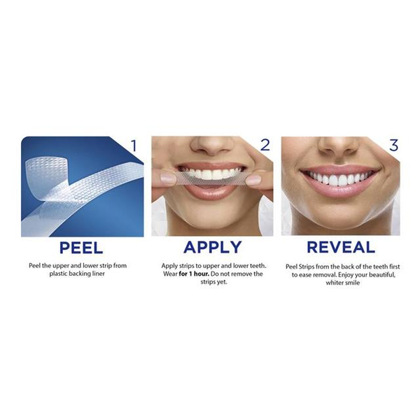 Oral B 3D White Whitestrips Lux Advanced Seal 14 Treatments