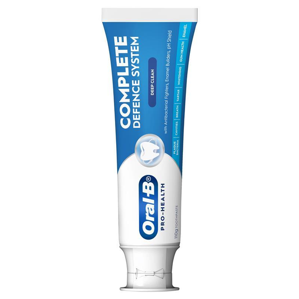 Oral B Pro Health Complete Defence System Deep Clean Toothpaste 110g