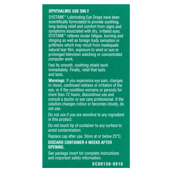 Systane Original Lubricating Eye Drops 15ml