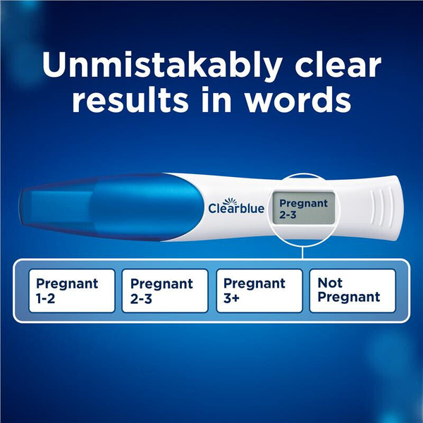 Clearblue Combo Pack Pregnancy Test - 3 Tests