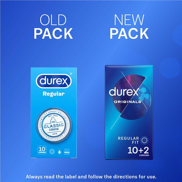 Durex Originals Regular Fit 10 Condoms
