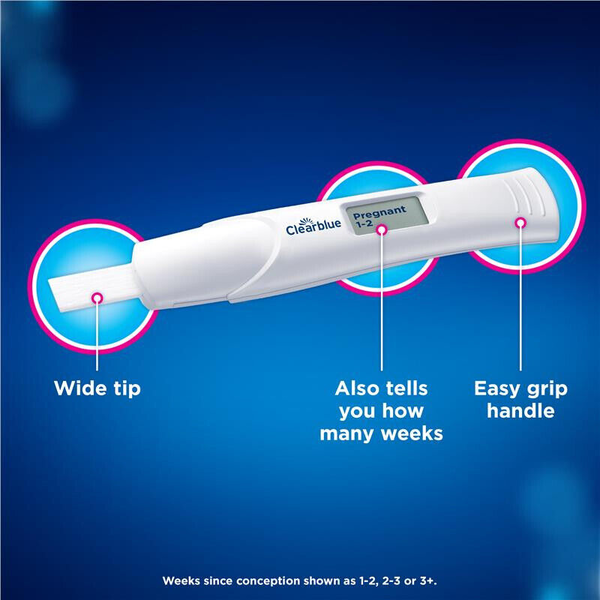 Clearblue Combo Pack Pregnancy Test - 3 Tests