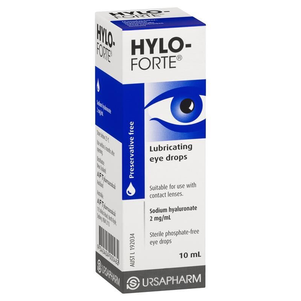 Hylo-Forte 2 mg/ml Lubricating Eye Drops 10ml