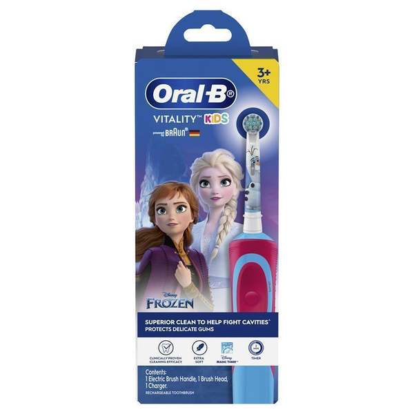 Oral B Vitality Kids Frozen Electric Toothbrush 1 Pack