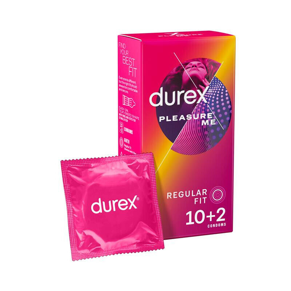 Durex Pleasure Me Regular Fit 10 Condoms