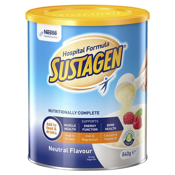 Sustagen Hospital Formula 840g Neutral Flavour