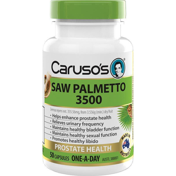 Caruso's Saw Palmetto 3500 50 Capsules