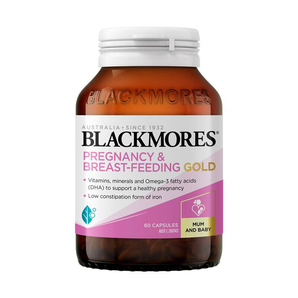 Blackmores Pregnancy &amp; Breast-feeding Gold 60 Capsules