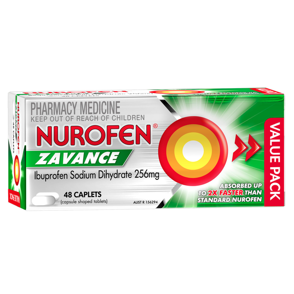 Nurofen Zavance 48 Caplets