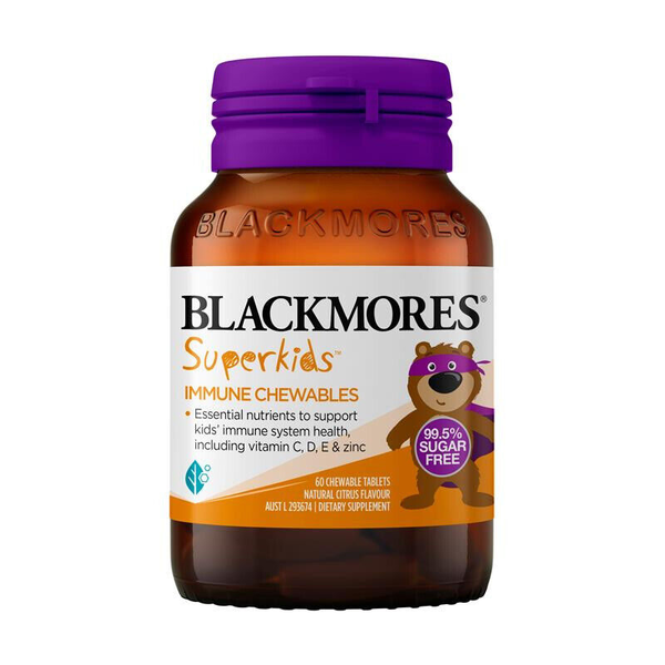 Blackmores Superkids Immune Chewables 60 Chewable Tablets