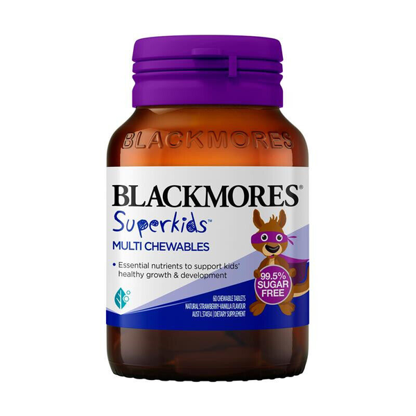 Blackmores Superkids Multi Chewables 60 Chewable Tablets