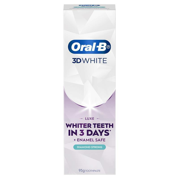 Oral B 3D White Luxe Diamond Strong Toothpaste 95g