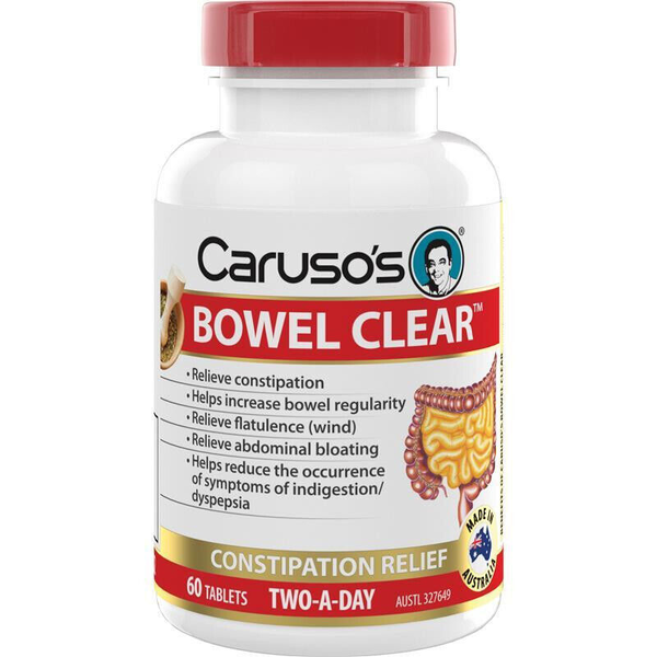 Caruso's Bowel Clear 60 Tablets