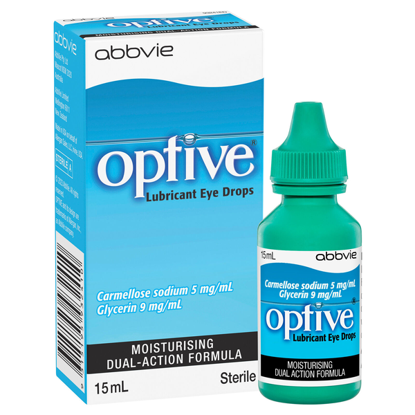 Optive Lubricant Eye Drops 15ml