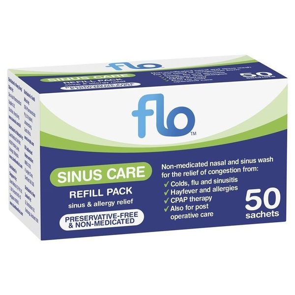 Flo Sinus Care Refill Pack 50 Sachets