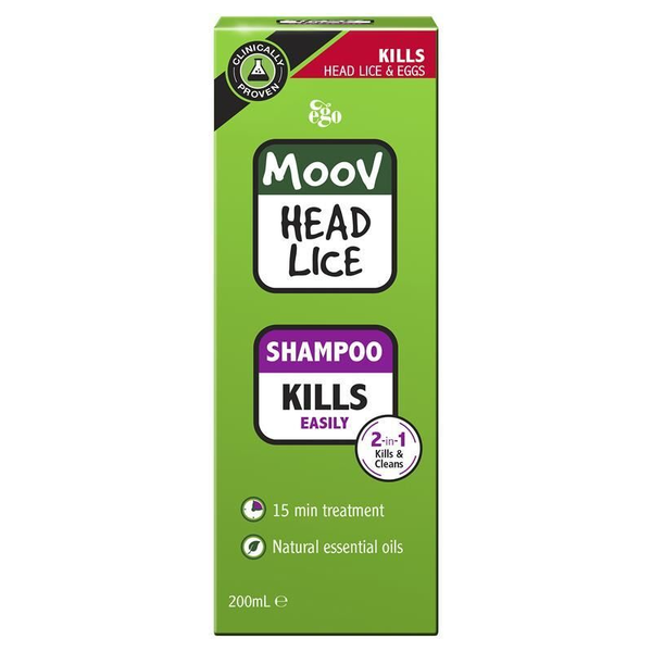 Ego Moov Head Lice Shampoo 200ml
