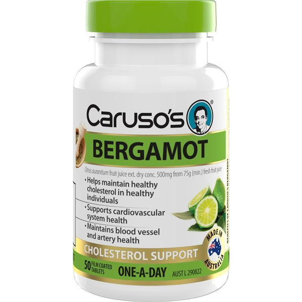 Caruso's Bergamot 50 Tablets