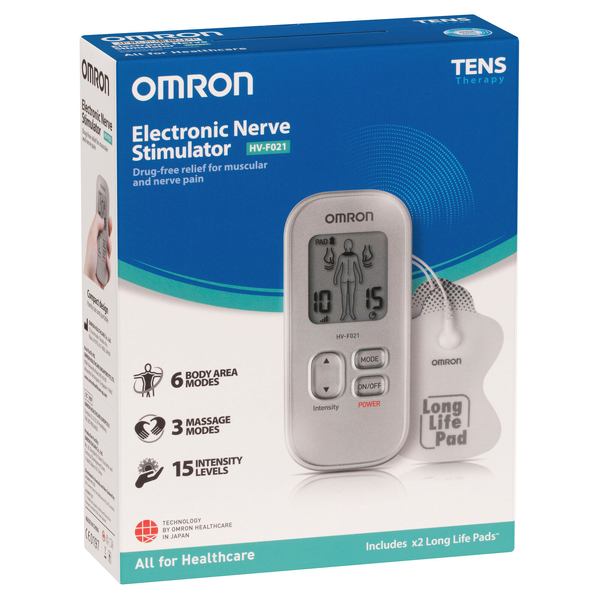 Omron Tens Therapy Electronic Nerve Stimulator HV-F021